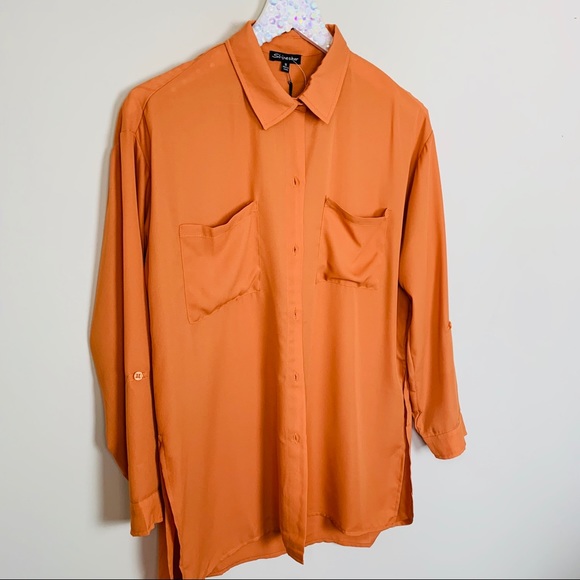 New Shinestar Button Down Top - Picture 2 of 7